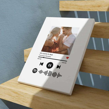 Quadro in tela Canvas personalizzato Spotify